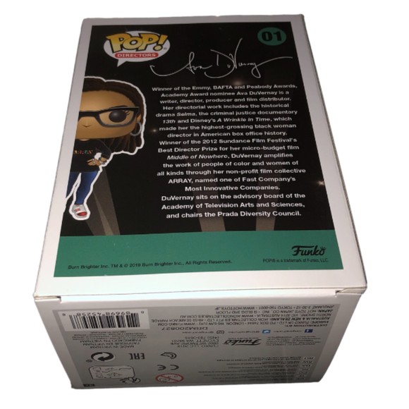Funko Pop! Director Ava DuVernay TV Emmy Award Winner Vinyl Figure #01 NIB Array - Picture 7 of 8
